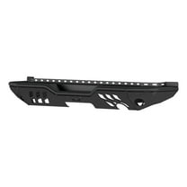 ARIES 2082036 TrailChaser Black Aluminum Jeep Wrangler JK Rear Bumper