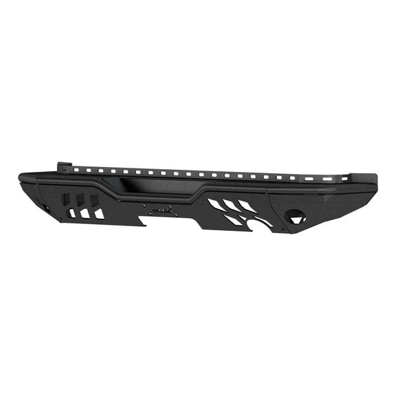 ARIES 2082036 TrailChaser Black Aluminum Jeep Wrangler JK Rear Bumper