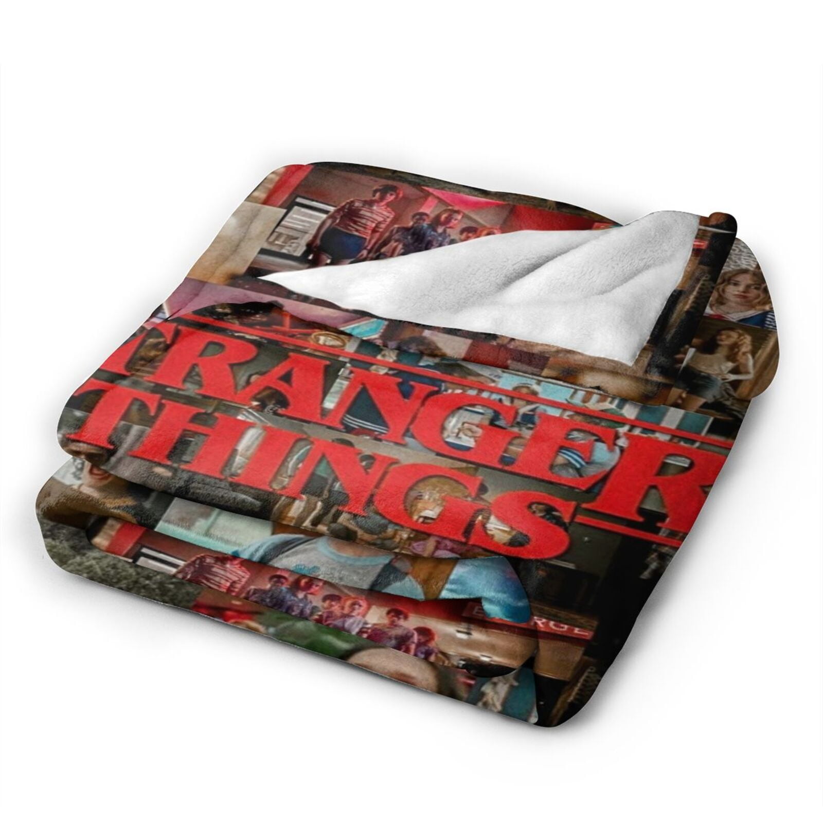 Stranger Things Blanket, Super Soft Large Fluffy Plush Throw