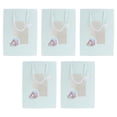 thumbnail image 4 of Bolsas de regalo de papel, 5 piezas, bolsas de papel, suministros para manualidades únicos, bolsas de compras, rendimiento de primera, 4 of 12