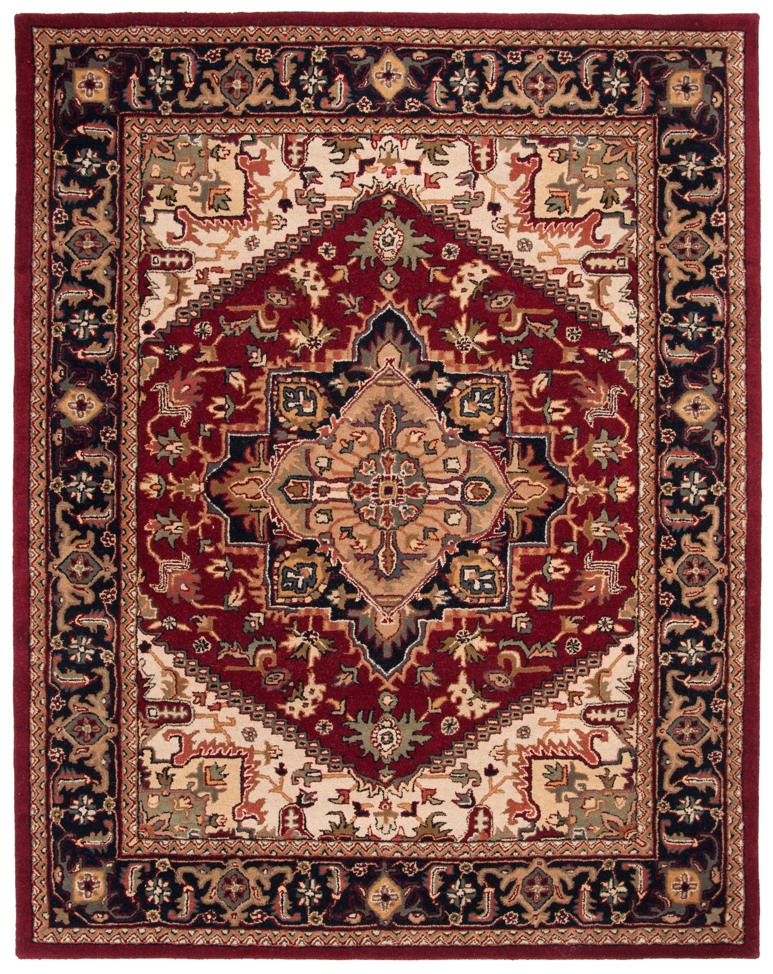 Safavieh Heritage York Oriental Wool Area Rug, Red, 8' x 10'