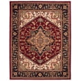 thumbnail image 3 of Safavieh Heritage York Oriental Wool Area Rug, Red, 9' x 12', 3 of 12