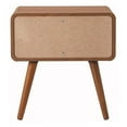thumbnail image 6 of Home Square 19" Wood Slat Side Table in Brown/Walnut - Set of 2, 6 of 10