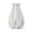 White#609-274, variant on Imitation Ceramic Vase Geometric Origami Style Flower Vase Unbreakable Tasteless Decorative Pot for Living Room Bedroom Office