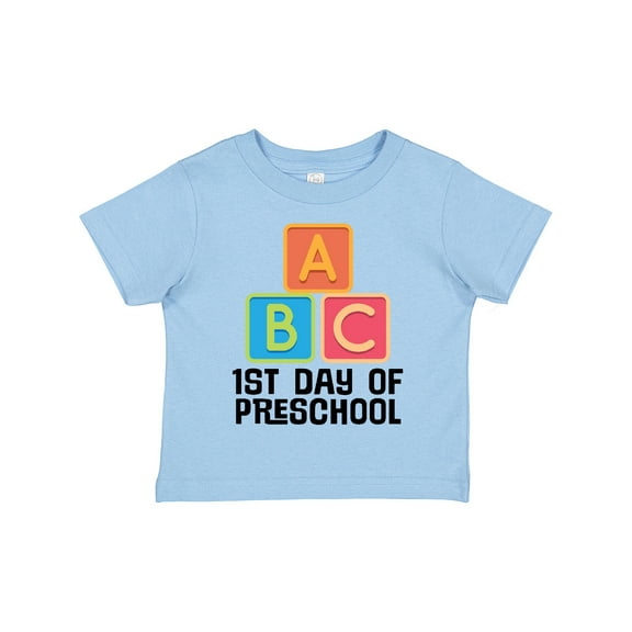 Inktastic 1st Day of Preschool Boys or Girls Toddler T-Shirt