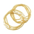 thumbnail image 1 of 2 piezas de cadenas de para la cintura/accesorios de cadena para el cuerpo/joyería de cintura africana elástica con bohemias de moda/c Dorado Sunnimix Cadena de la cintura, 1 of 8