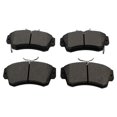 thumbnail image 5 of TRQ Posi Metallic Front Disc Brake Pads Pair Set for PT Cruiser Neon New BFA73625, 5 of 6