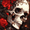 A06/Rose Skull, variant on HsdsBebe Halloween Diamond Art Painting Kits for Adults, Halloween Pumpkins and Ghosts Diamond Art,Gem Art Craft Home Game for Kids