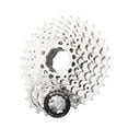 thumbnail image 1 of Eigraketly Cassette para bicicleta, accesorios para ciclismo huecos, piezas mejoradas, tamaño compacto, instalación práctica, volante de Metal 9S/10S, Ciclismo Plata 9S 11-32T Eigraketly OD026032-02, 1 of 6
