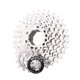 thumbnail image 2 of Sonducket Cassette de bicicleta, piezas mejoradas huecas, tamaño compacto, instalación práctica, volante de Metal, Cassettes de 8 velocidades, 108 Ciclismo Plata 9S 11-32T Sonducket OD026032-02, 2 of 6