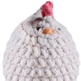 thumbnail image 2 of Muñeca Punto Pollo Ganchillo Hecha A Mano Muñeco Peluche Creativo (gris), 2 of 3