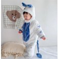 thumbnail image 4 of Mono para bebé, pijama, mono de invierno para bebé, mono suave para bebé, mono cálido para recién nacido, logra más, 4 of 10
