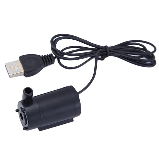 ni Bomba de Agua Horizontal de Circución de Agua Horizontal DC3-6V con Cable USB de 1m para Peceras, Fuente, Acuario, Jardín, Hidropónicos Macarena Micro bomba sumergible silenciosa