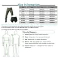 thumbnail image 7 of Track Pants Men Motorcycle Protective Durable Pants Lightweight Breathable Outdoor Hiking Cargo Pants, XL, 7 of 7