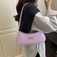thumbnail image 2 of Bolso Superior Mujeres PU Shoulde Bag Fashion Backarm Elegante () Púrpura, 2 of 9