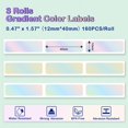 thumbnail image 3 of D30 Color Thermal Labels - D30 Self-Adhesive Label Printer Paper 12mm x 40mm (0.47in x 1.57in) Compatible, 3 of 5