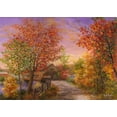 thumbnail image 2 of Boehme, Nicky 24x18 White Modern Wood Framed Museum Art Print Titled - Autumn’s Color Of Fashion, 2 of 4