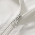 thumbnail image 5 of Spazoro Toddler Girls UPF 50+ Sun Protection Jacket, Cute Hooded Zip Up Lightweight Breathable Quick Dry Fashion Clothes for Outdoor White Size 13-14, 5 of 6