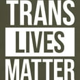 thumbnail image 3 of CafePress - Trans Lives Matter Dark T Shirt - Men's Classic Graphic Cotton T-Shirt, 3 of 4