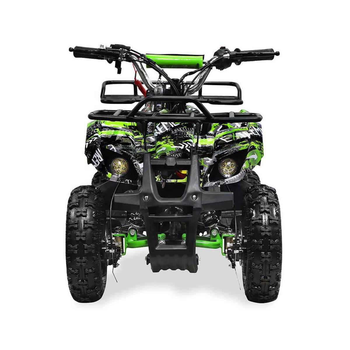 Chepei 49cc Kids Gas Mini ATV with 2-Stroke Disc Brakes 6” Tires
