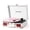 White, variant on TANLANIN Green Bluetooth Record Player, 3-Speed Turntable with USB Recording