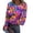 Dark Purple #35, variant on DORKASM Women Halloween Costumes Long Sleeve Ghost Graphic Basic T Shirt Crew Neck Pumpkin Spooky 2026 Pullover Funny Print Fall Winter Fashion Sweatshirt Black XL