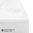 thumbnail image 6 of BioPEDIC 2-Inch Essentials Memory Foam Mattress Topper - King, 6 of 8