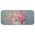 thumbnail image 2 of PHYHOO Watercolor Shabby Chic Rose Floral Bath Rugs Non Slip and Absorbent Bathroom Rug Mat Bedroom Vintage Decor 19.68*47.24 in, 2 of 6