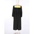 thumbnail image 4 of TiaoBug Robe de Choeur pour Femmes et Hommes, Unisexe, Manches Longues, Color Block, Halloween, Cosplay, Noir G, 4 of 7