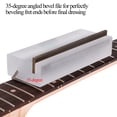 thumbnail image 1 of ICQOVD Guitar Fret Crowning End- Files Tool (35-Deg and 90-Deg) Luthier File, 1 of 8