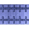 thumbnail image 1 of Ahgly Company Indoor Rectangle Southwestern Blue Country Area Rugs, 8' x 12', 1 of 4
