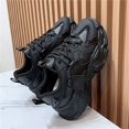 thumbnail image 6 of NOKIO Womem Fashion Walking Shoes Running Tennis Sneakers Athlet𝗂c Workout Gym Shoes Comfortable Breathable Jogging Shoes Lightweight Thick-Soled Sport Footwear for Daily Commute, 6 of 8