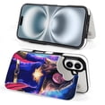 thumbnail image 4 of Compatible with iPhone 11 12 13 mini 14 15 16 Pro Max Plus Wallet Case with Card Holder, PU Leather Kickstand Card Slots Case ( Woman Superhero, iPhone 12 Pro), 4 of 7