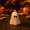 A, variant on 6 Pcs Halloween Soy Wax Ghost Candles, White Ghost Decor Candles, Cute Burning Candle for Halloween Party Home and Table Decorations