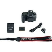 Canon EOS 5D Mark IV DSLR Camera Body Only 1483C002 - Advanced Bundle (International Version)