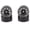 Ti Color, variant on Suodoka 4Pcs 1.0 Inches / 25.4 mm Beadlock Wheels Deep Groove Universal Fit For Traxxas ATV RC Car Body Parts Triangle 9-Hole Hub Rim Upgrade Kit Ti Color
