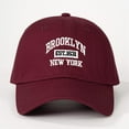 thumbnail image 1 of Unisex USA City Embroidered Baseball Cap Adjustable Distressed Hat for All Occasions, 1 of 3
