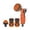 D, variant on Hose Nozzle Garden Watering Sprinkler Head Adjustable Spray Patterns for Flowers Vegetables