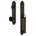 thumbnail image 4 of Grandeur Arc Single Cylinder Handleset with D Grip and Coventry Knob, 4 of 5