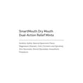 thumbnail image 2 of SmartMouth Dry Mouth Dual-Action Mints - Sugar-Free Breath Mints - 50 Count, 4 Pack, Mellow Mint, 2 of 6