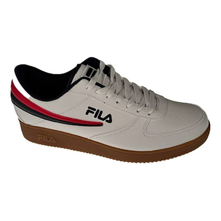 Mens Fila A-Low Shoe Size: 8.5 White - Fila Navy - Fila Red Basketball