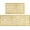 -, variant on Lemon Yellow Boho Kitchen Mats for Floor Set of 2, Leaves Geometric Abstract Kitchen Floor Mat Runner Carpet 0range Lemon Yellow Decor and Accessories for Kitchen Home, 17x30 and 17x47 Inches