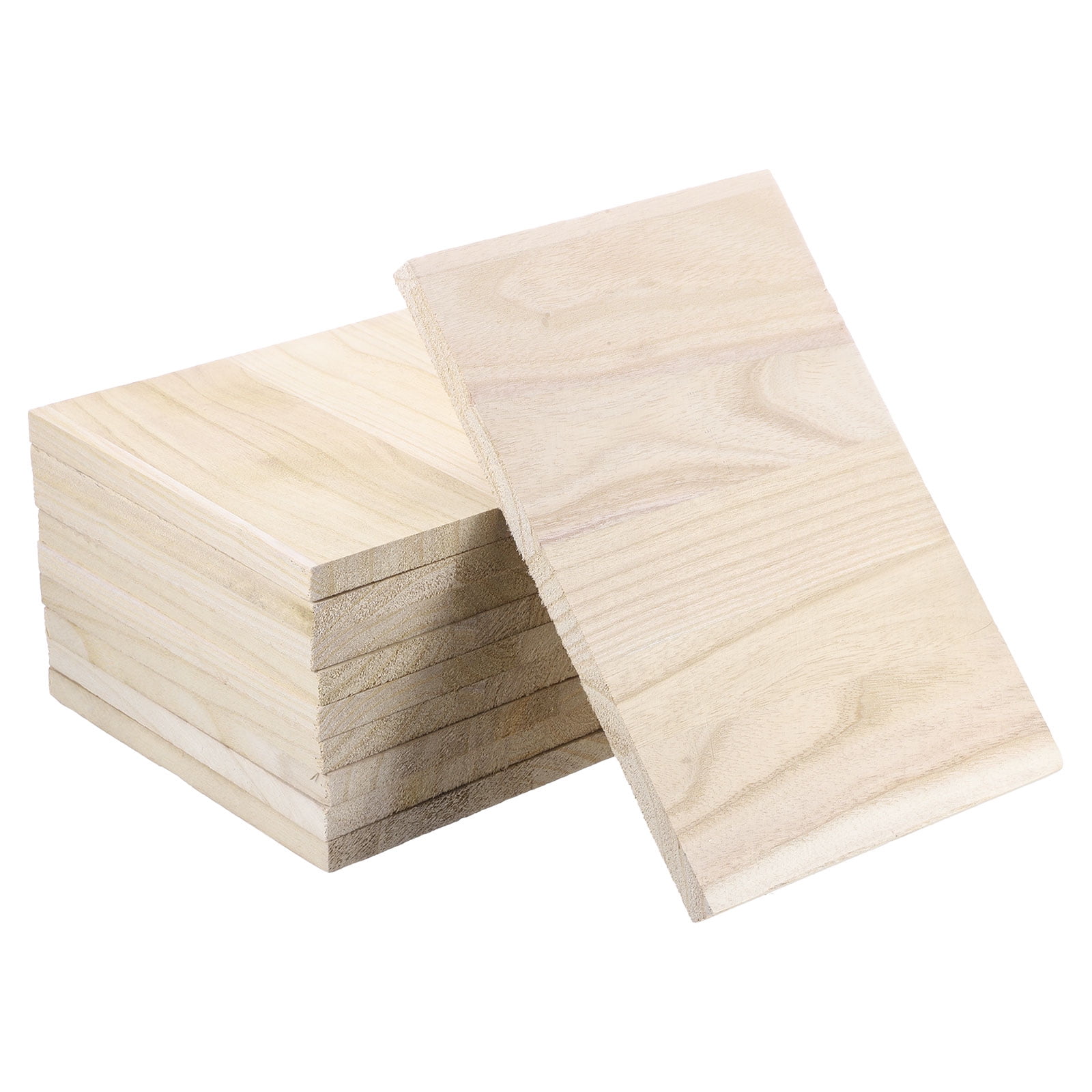 Uxcell 17mm Wood Breaking Board, Karate Martial Arts Boards Wooden Kick Board Training Accessory for Adult Taekwondo Punching Practice Performing 10 Pack