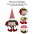 thumbnail image 2 of Billuyoard Guirnalda de Navidad LED Festival fiesta árbol colgante guirnalda decorativa chimenea con pilas habitación colgante decoración del hogar Kits de decoración para fiestas Billuyoard HA064786-00, 2 of 6