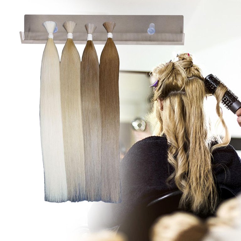 Hair Extension Holder Rack Stainless Steel Hair Extension Strands