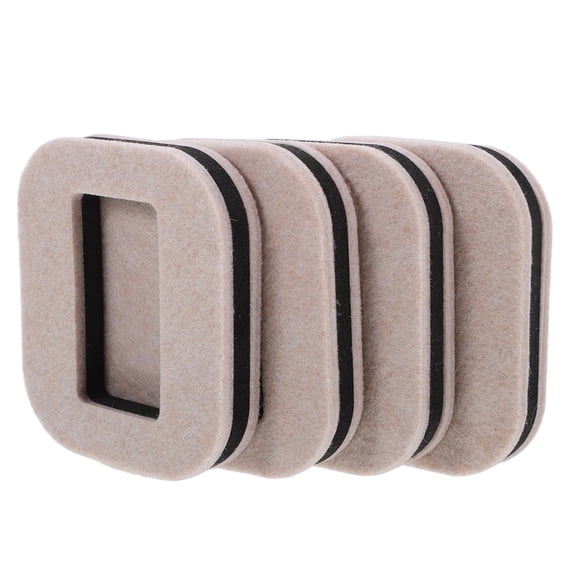 4 Pcs Pad Felt Bed Stopper Pads for Furniture Roller