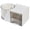 White, variant on Solivara Multi Compartment Desk Storage For Lipstick And Jewelry (Beige,9.45×5.12in)