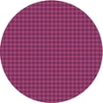 thumbnail image 1 of Ahgly Company Tapis Rond Lavable en Machine Intérieur Transitionnel Rose Profond, 6 Pieds Rond, 1 of 7