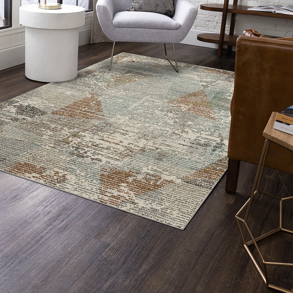 Mohawk Home Wootton Indoor Geometric Area Rug, Grey, 3'11" x 6'
