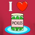 thumbnail image 3 of CafePress - I Love Pickles Dark T Shirt - Men's Classic Graphic Cotton T-Shirt, 3 of 4
